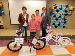 ﻿BUG Bicycles awarded at Spencer Elementary May 29