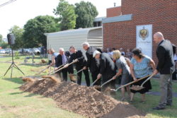Archbishop Coakley attends groundbreaking ceremony for St. Philip Neri Catholic Church and School