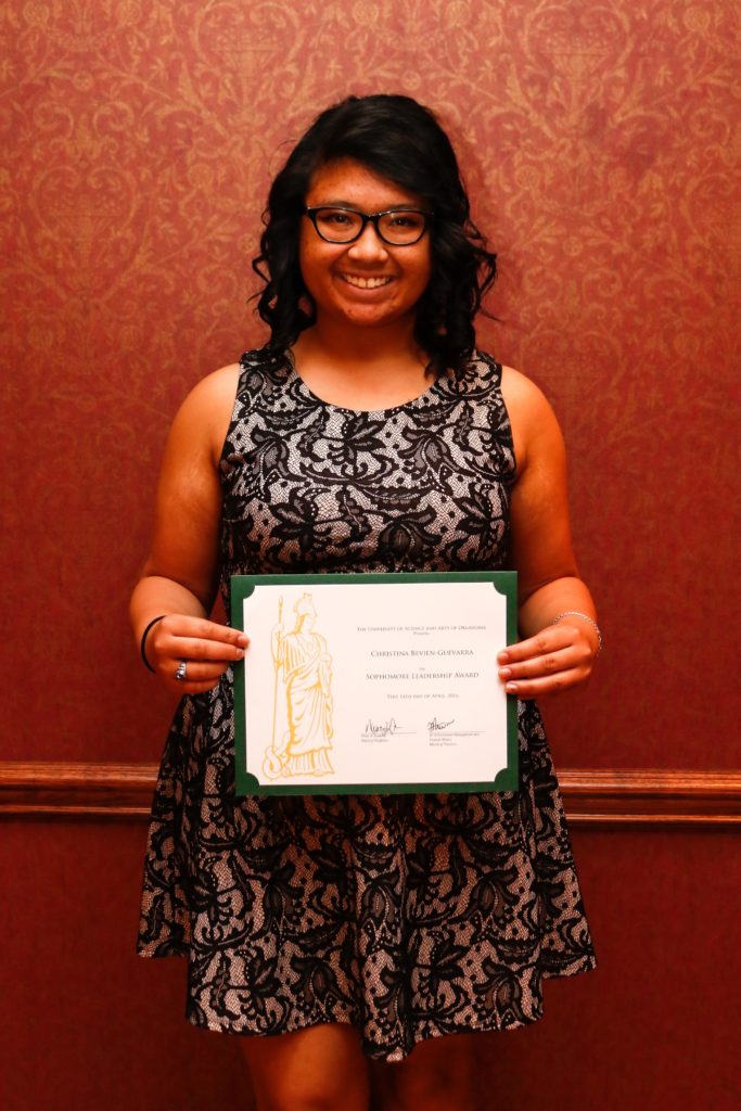 Honoree Christina Bevien-Guevarra