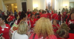 Local legislators address education rally at Capitol, call for action